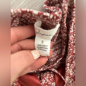 Mid knee floral tank dress